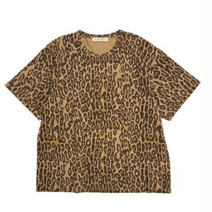 Seamed Perfect Tee in leopard